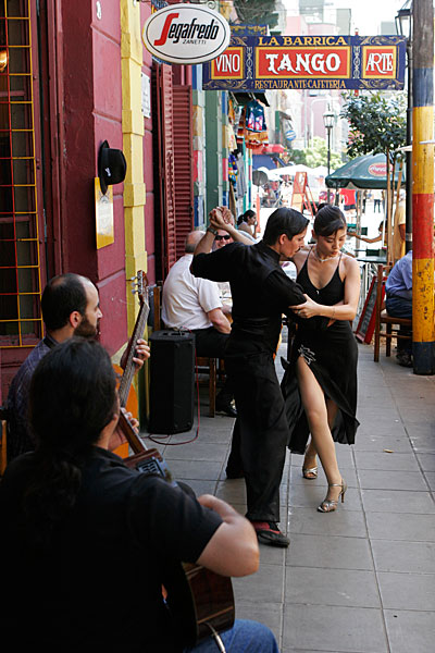 Tango de Rue, la Boca.