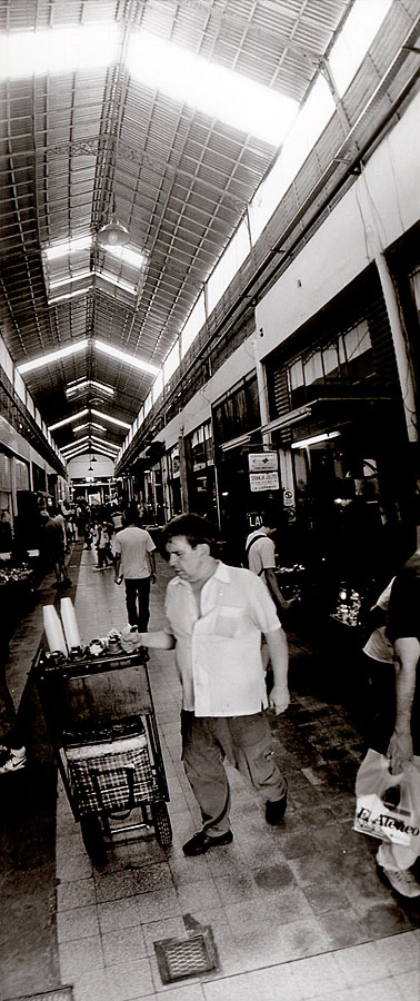 Un marché de San Telmo, Buenos Aires.