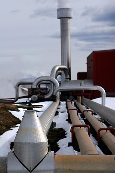 Usine de production d'électricité thermale